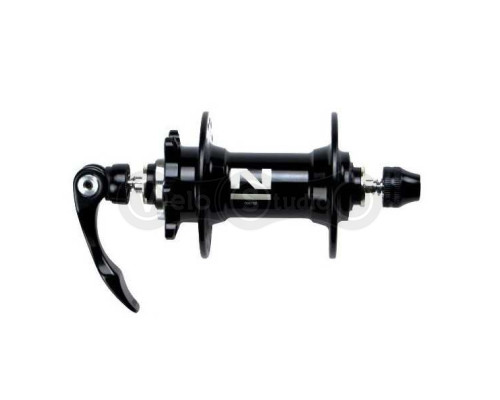 Втулка передня Novatec D041SB чорна 32 спиці