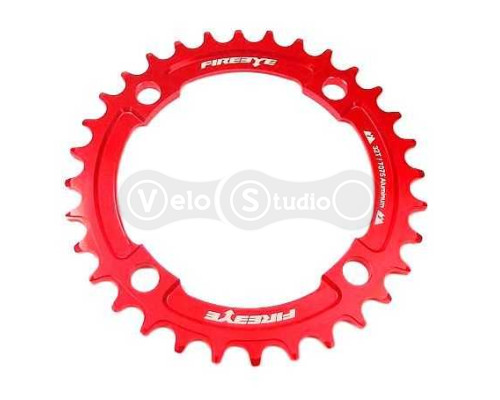 Зірка FireEye Narrow Wide 34T червона