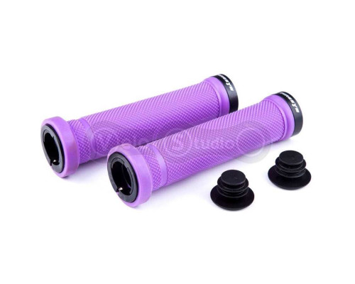 Грипсы FireEye Stripper No.2 140 мм с замками фиолетовые
