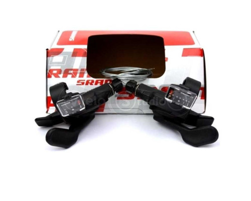 Манетки Sram X3 3x7 швидкостей комплект (ліва та права)