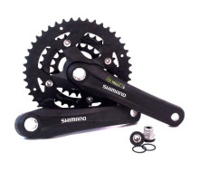 Шатуни Shimano FC-T4010 Alivio, OCTALINK 175 мм, 44x32x22, чорні