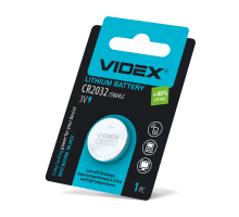 Батарейка Videx CR2032 Lithium 3V