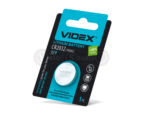 Батарейка Videx CR2032 Lithium 3V