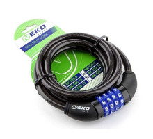 Замок кодовый NEKO-523-10 спираль 10x1800 мм