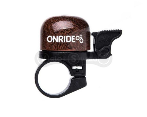 Дзвінок на кермо ONRIDE Note коричневий