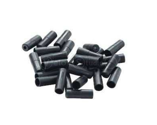 Концевик KLS рубашки тормозного троса пластик чёрный