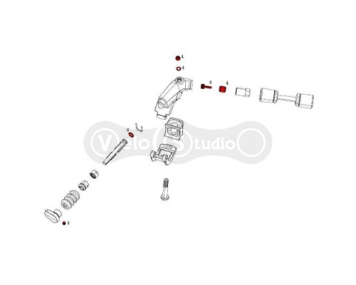 Ремонтный набор для Rock Shox XLoc Monarch XX - 11.4318.001.000