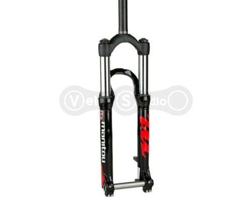 Вилка Manitou Circus Comp 100 мм хід вісь 20 мм чорна