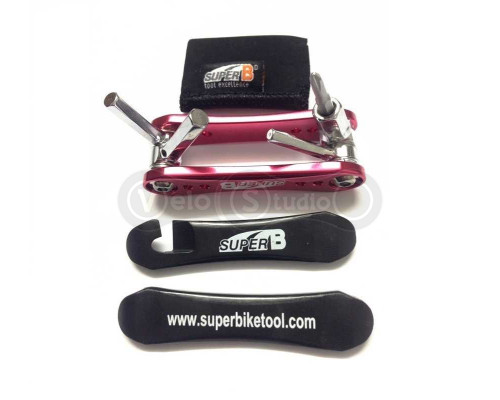 Мультитул SuperB TB-FD10-RD 7 функций с чехлом