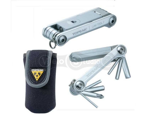 Мультитул Topeak LumiTool 7 функцій з підсвічуванням та чохлом