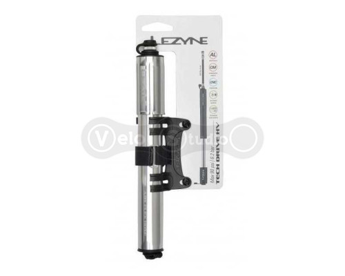 Ручний насос Lezyne Tech Drive HP 120 psi - S 170 мм сріблястий
