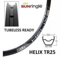 Обід Sun Ringle Helix TR 25 27,5 дюймів 32 спиці