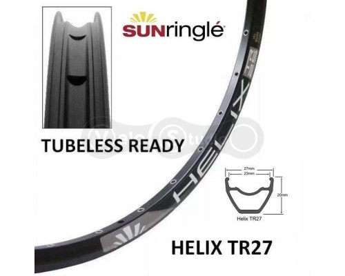 Обод Sun Ringle Helix TR 27 26 дюймов 32 спицы