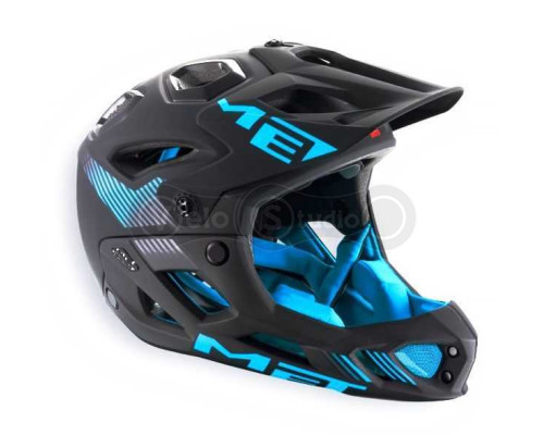 Шолом MET Parachute синьо-чорний M (54-58 см)