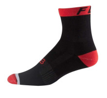 Вело носки FOX 6 TRAIL чёрные с красным S/M ( 38-42 размер)