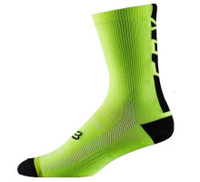 Вело носки FOX 6 DH зелёные S/M (38-42 размер)