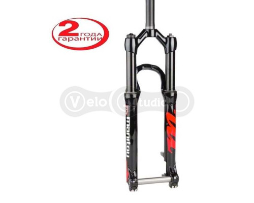 Вилка Manitou Circus Expert 100 мм хід вісь 20 мм чорна