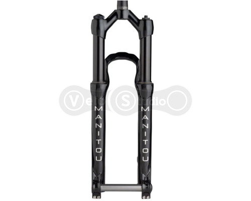 Вилка Manitou Circus Expert 100 мм хід вісь 20 мм чорна
