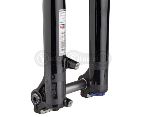 Вилка Manitou Circus Expert 100 мм хід вісь 20 мм чорна