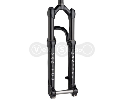 Вилка Manitou Circus Expert 100 мм хід вісь 20 мм чорна
