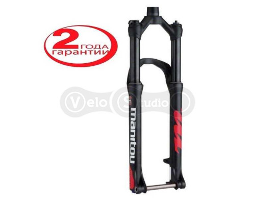 Вилка Manitou MACHETE Comp 27,5 + Boost 120 мм вісь 15 мм чорна конус
