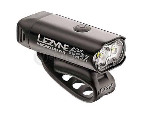 Фара Lezyne HECTO DRIVE 400XL USB 400 Lum чорна