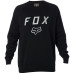 Толстовка FOX Legacy Crew Fleece чорна розмір L
