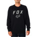Толстовка FOX Legacy Crew Fleece чорна розмір L