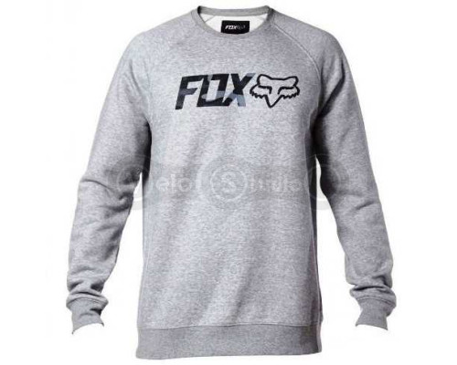 Толстовка FOX LEGACY CREW FLEECE серая