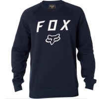 Толстовка FOX LEGACY CREW FLEECE темно синя