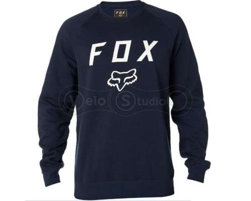 Толстовка FOX LEGACY CREW FLEECE темно синяя