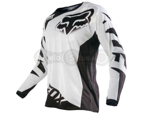 Джерси FOX 180 AIRLINE Jersey бело - чёрная