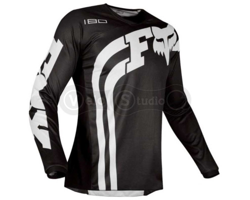 Джерси FOX 180 Cota Jersey чёрная размер L