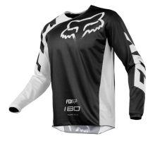 Джерси FOX 180 RACE Jersey чёрная-белая размер XL
