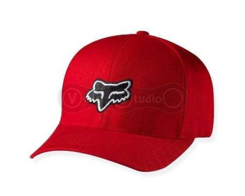 Кепка FOX Legacy Flexfit Hat червона L/XL