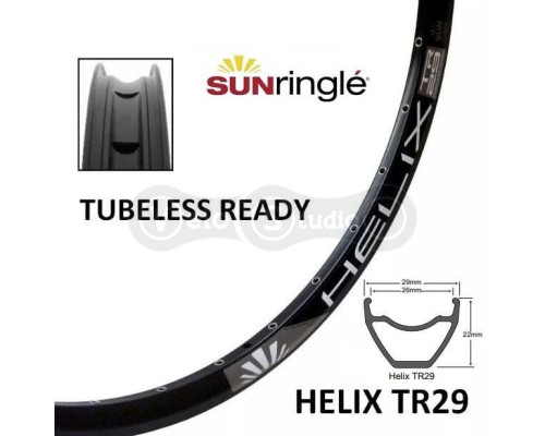 Обод Sun Ringle Helix TR 29 27,5 дюймов 28 спиц