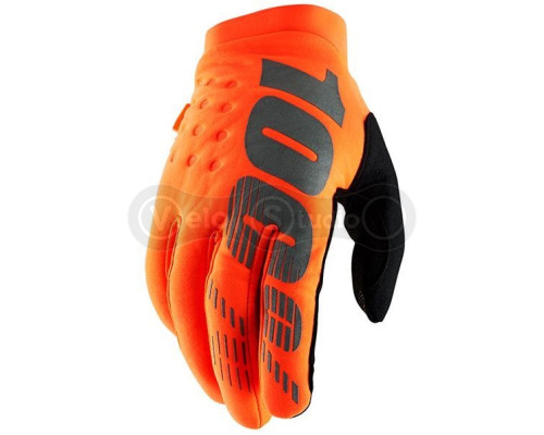 Зимние перчатки RIDE 100% BRISKER Cold Weather оранжевые размер L