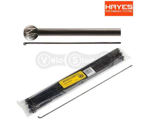 Спица Wheelsmith SS14 2.0 x 258 мм нержавейка чёрная