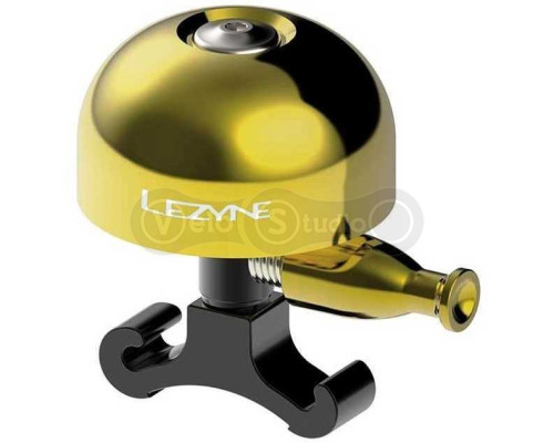 Велосипедний дзвінок Lezyne Classic Brass M Black