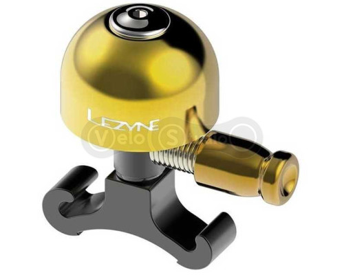Велосипедный звонок Lezyne Classic Brass S Black