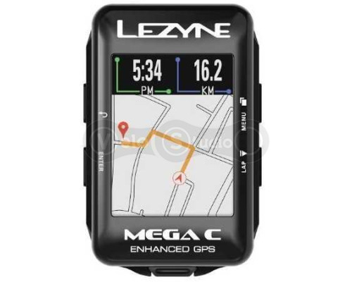 GPS комп'ютер Lezyne Mega C Black