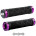 Грипси ODI Cross Trainer MTB Lock-On Black w/Purple Clamps Грипси ODI Cross Trainer MTB Lock-On Black w/Purple Clamps