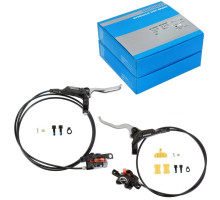 Комплект гальм Shimano M365 чорний (перед + зад)