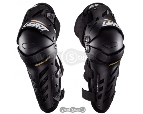 Наколенники Leatt Knee Guard Dual Axis чёрные S/M