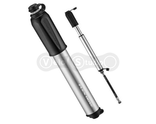 Ручний насос Lezyne Sport Drive HP S 120 psi сріблястий