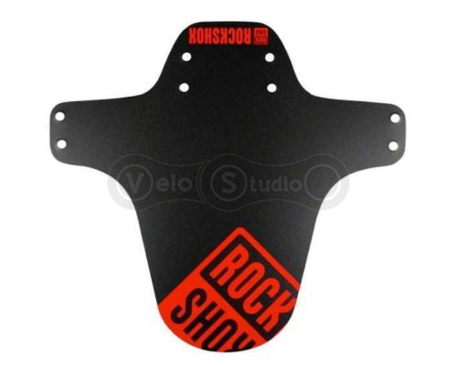 Брызговик для вилки Rock Shox MTB Fork Fender чёрный с красным