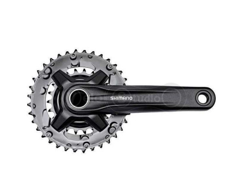 Шатуны Shimano FC-MT210-2 Hollowtech ll 175 мм 36X22