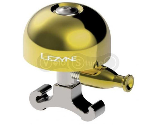 Велосипедний дзвінок Lezyne Classic Brass M Silver