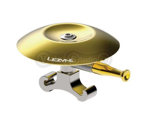 Велосипедный звонок Lezyne Classic Shallow Brass Silver