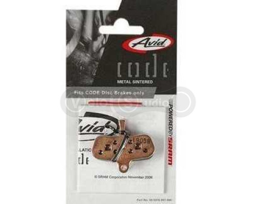 Тормозные колодки Avid Code металл до 2010 года
